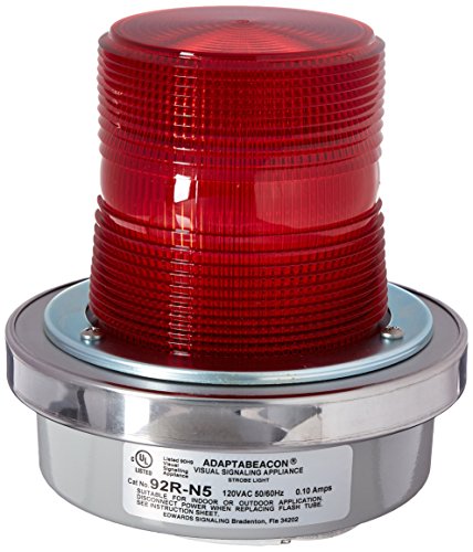POTTER SH-120W 120VAC STROBE/HORN WHITE