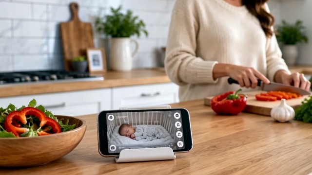 Amazon.com : JOOKACE Camera Clock with Bluetooth Speaker 4K WiFi