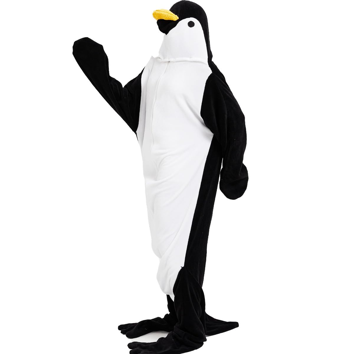 Inovra Oversized Pinguïn hoodie - Deken sweatshirt voor volwassenen