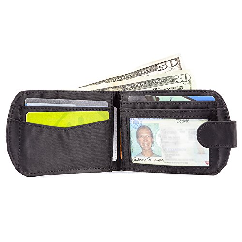 Big Skinny Women's RFID Blocking Taxicat Bi-Fold Slim Wallet, Holds Up to 25 Cards3