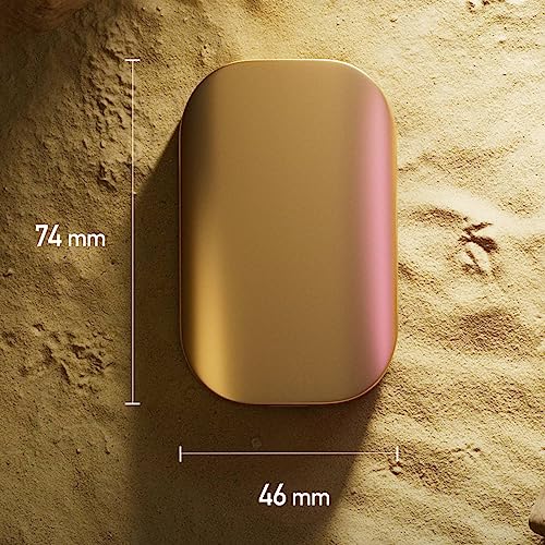 SK hynix Beetle X31 1TB SSD Esterno con DRAM, fino a 1050MB/s, USB 3.2 Gen2, Hard Disk SSD Esterno Portatile compatibile con PC Windows, Mac, Android, Console di gioco (Champagne Gold) - Immagine 1