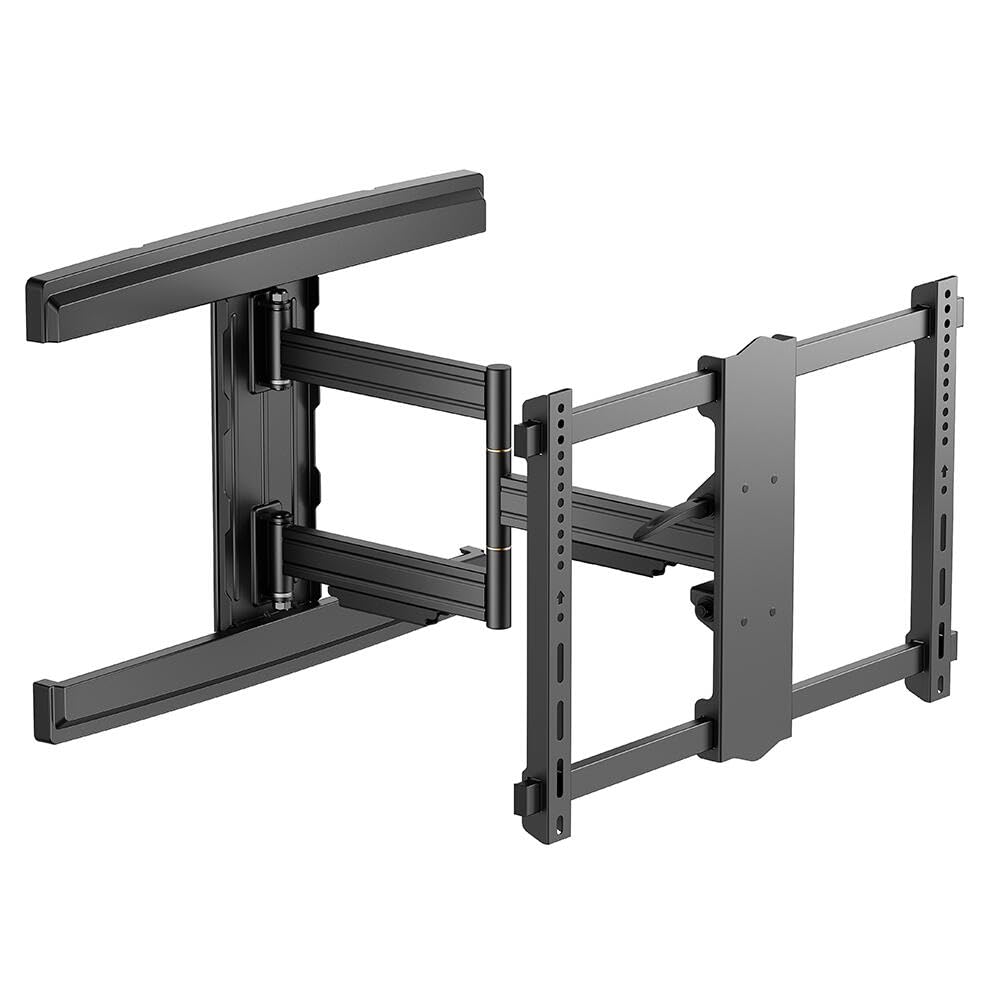 【開封済・未使用品】アーム式テレビ壁掛け金具 ブラック 37-102インチ対応 開封済・未使用品】アーム式テレビ壁掛け金具 ブラック 37-102