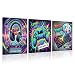 Postazioni gaming hocadon 3 Quadri Gaming Poster da Gioco 40 x 30 cm Cornice Quadri Moderni Stampe su Tela da Gaming per Camera da Letto Soggiorno Ufficio