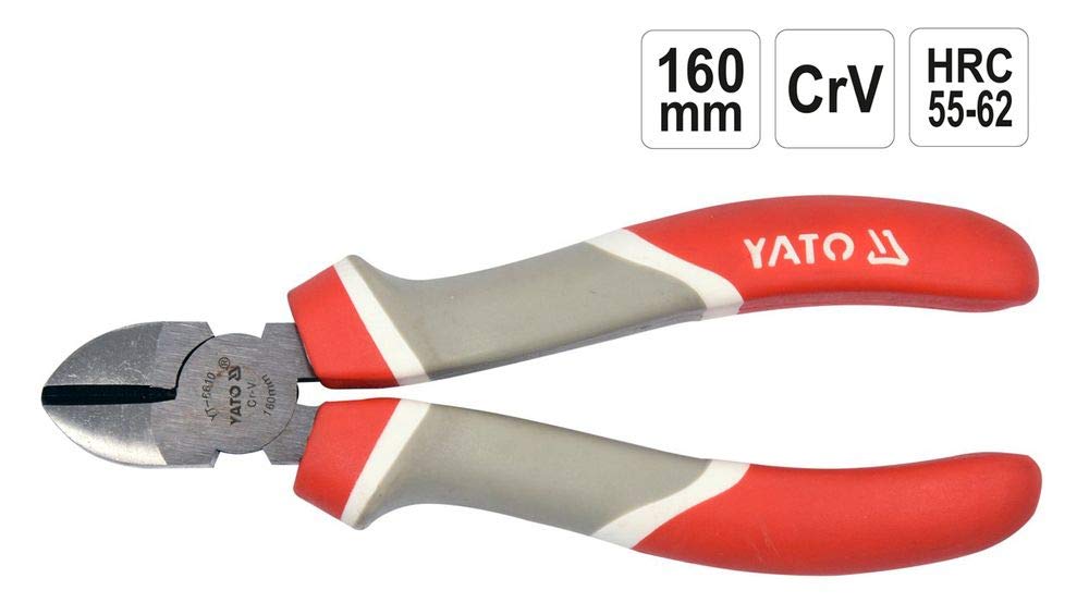 Yato YT-6610 - Side Cutting Pliers 6 Inches 160 mm, Green - Image 2