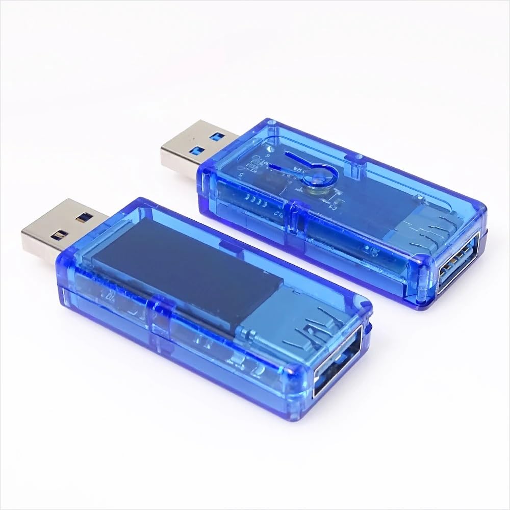 JJKKOZVQF AT35 5 digits USB 3.0 Voltmeter ammeter voltage current meter multimeter battery charge power bank USB Tester(AT35 HD35)