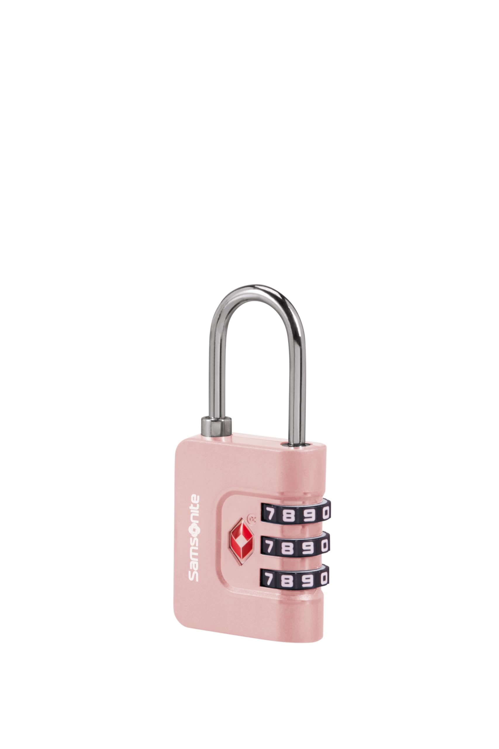 Samsonite TA Revolution - TSA Combination Lock with 3-Digit Code, Secure Luggage Lock for suitcases & Bags, Suitcase Lock, Pink