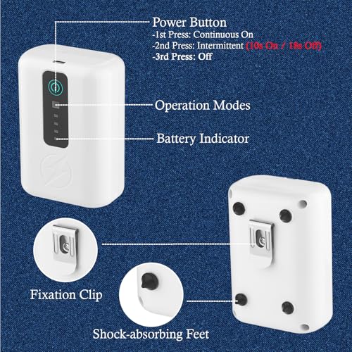 Image of Battery Powered Aquarium Air Pump, Aerator for Bait Bucket 2W 48GPH