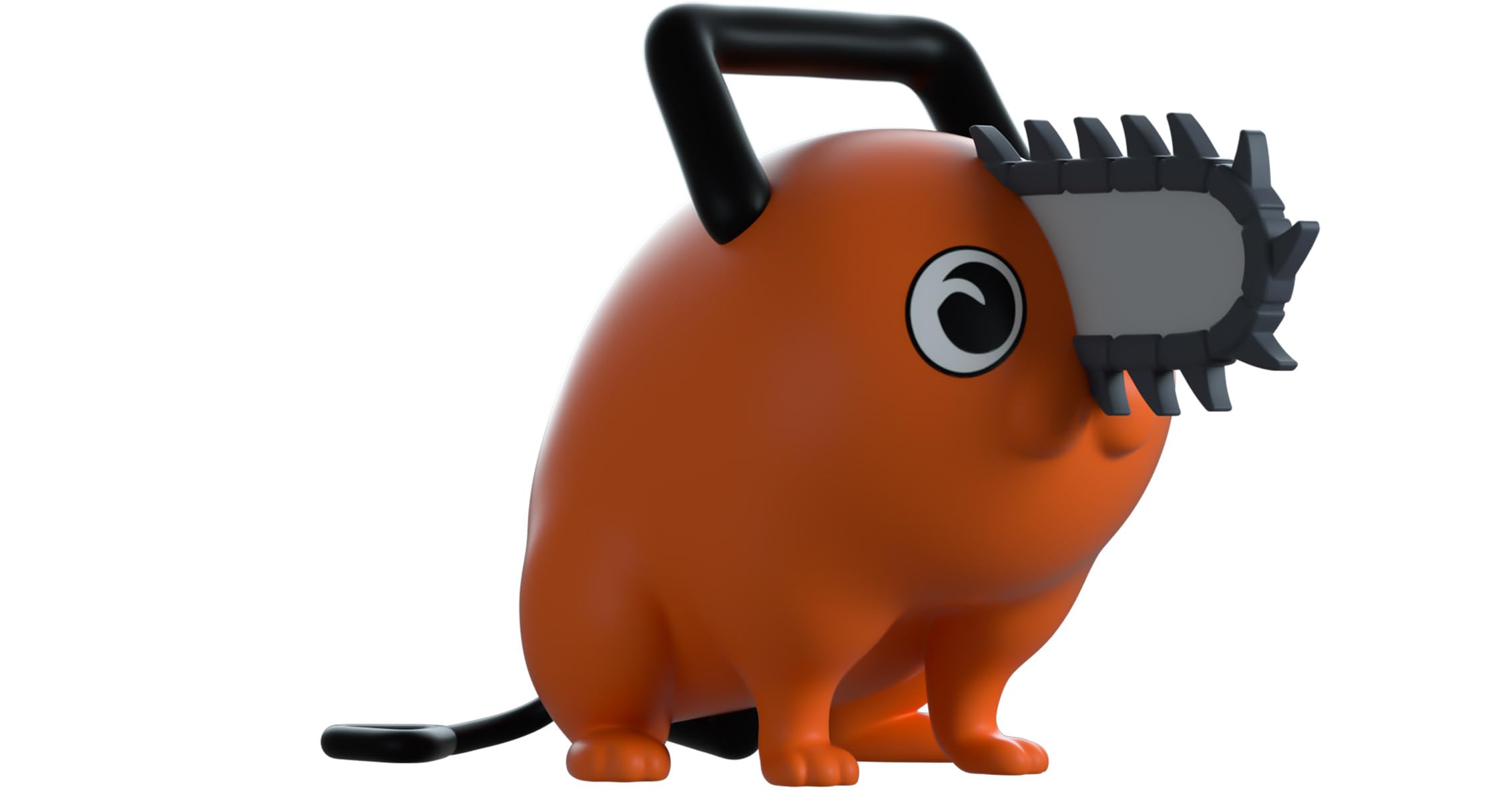 Youtooz Chainsaw Man: Pochita Happy tv show Figure, Sunset Chevron Orange/Evening Red, S - Image 4