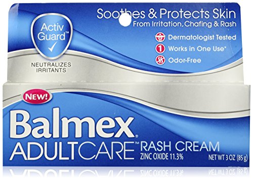 Balmex Adult Care Rash Cream 3 Oz (3 Pack)