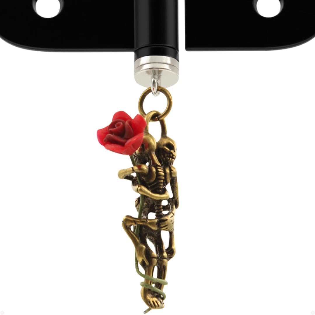 Amazon.com: Wallertree Brass Hugging Skeletons Hinge Head Home