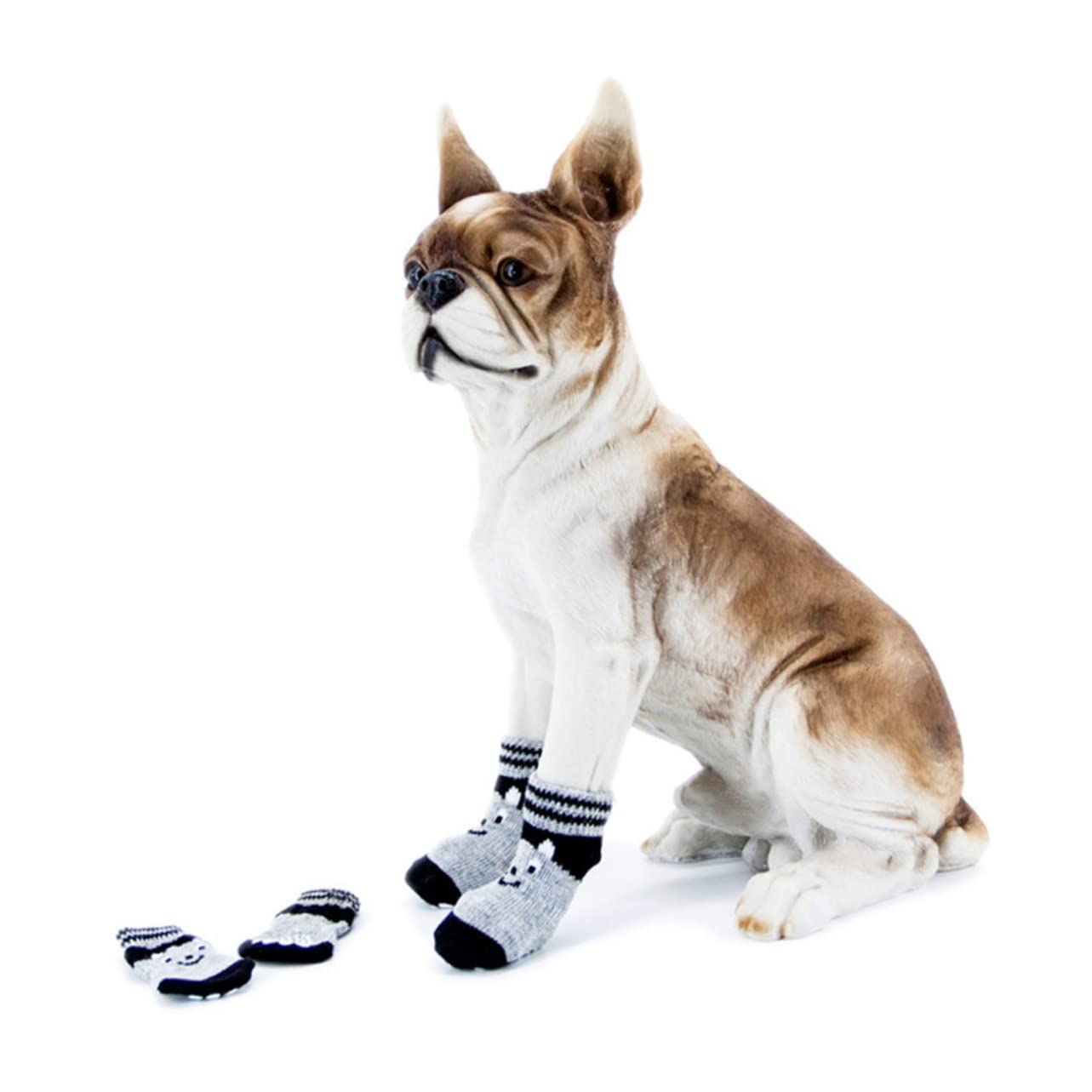 POPETPOP 9paare Hundesocken Für Kleine Hunde rutschfeste Baumwollsocken Für Indoor-pfotenpflege Warm Und Für Böden Und Schützende Pfotenschutz