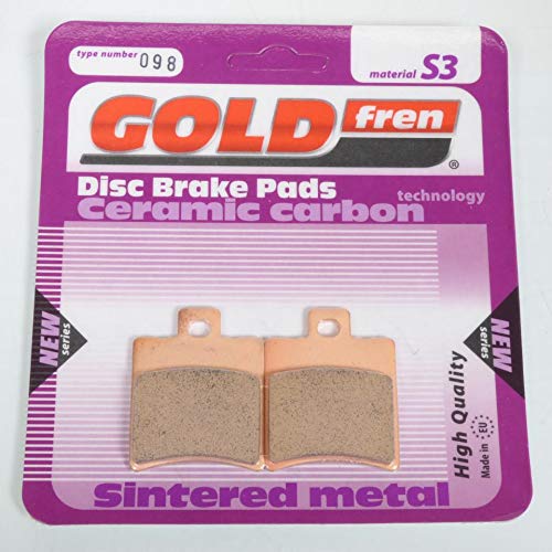 Plaquette de frein Gold Fren pour Yamaha 50 YN Neos 4T 2009 à 2018 AVG / 5C3 Neuf Cover