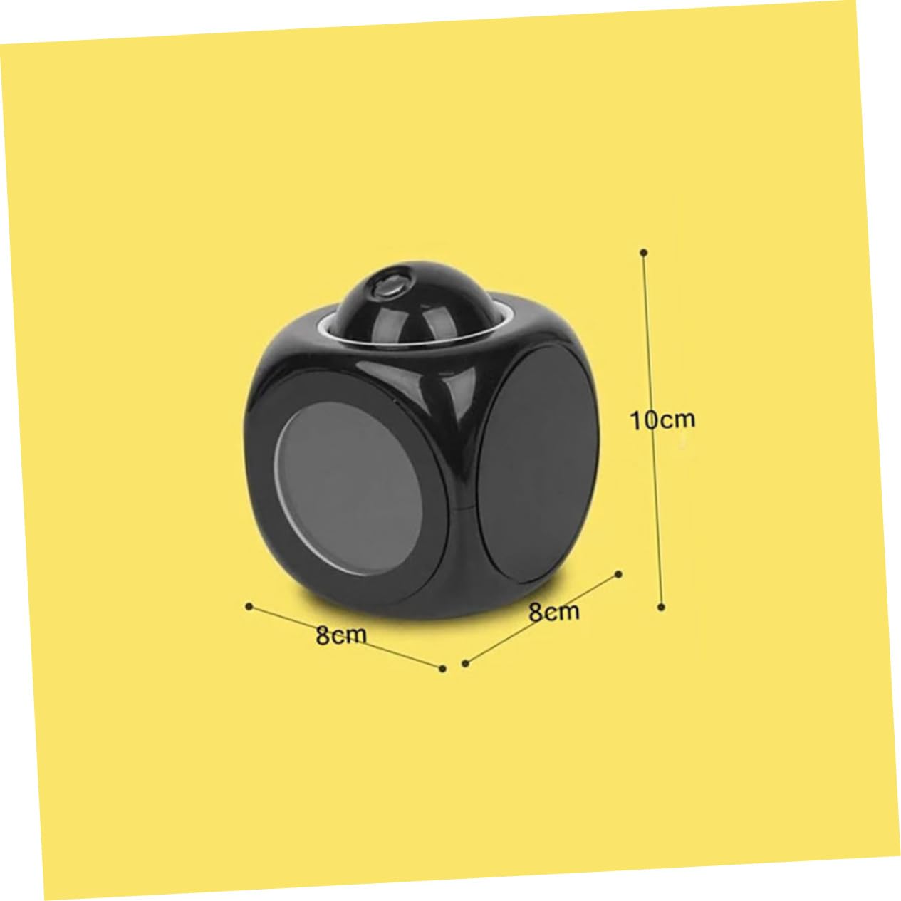 GRIRIW Multifunctional Talking Projection Alarm Clock with Led Display Digital Temperature Projection Alarm Sounds Snooze Feature for Bedroom