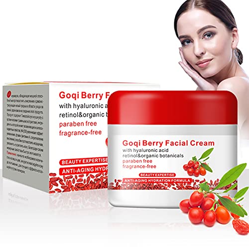 Yuyte Fashion Goji Berries Anti-Envejecimiento Antioxidante Facial Hidratante Revitalizante Anti Arrugas Crema