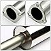 DNA MOTORING CBE-HA90-NRT Muffler CatBack Exhaust System [Compatible with 90-93 Honda Accord Sedan/Coupe ONLY]