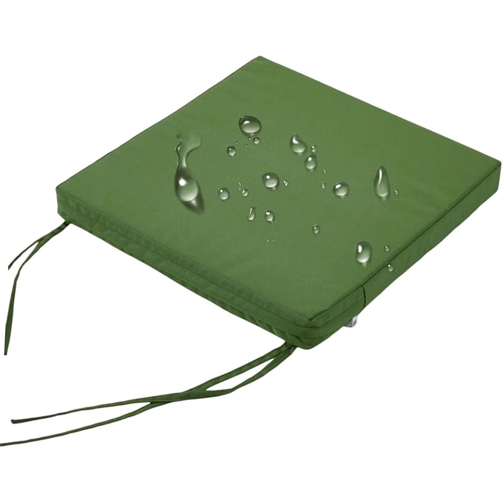 Galette de chaise imperméable pour prolonger vos déjeuners sur la terrasse