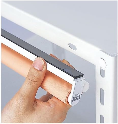 スリムロールスクリーン 幅90～120cm × 高さ180cm マグネット取り付け