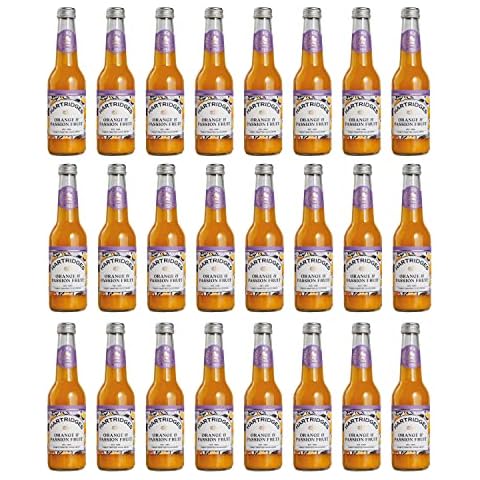Hartridges Orange & Passionfruit Juice 275ml Glass Bottles - Pack of 24 Cover
