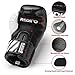 Redipo Boxing Gloves for Men & Women, Premium Leather Sparring Heavy Bag Training Gloves, Pro Punching Bag Gloves for Muay Thai, Kickboxing, MMA (White & Black, 8OZ)