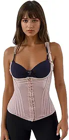 Cinta Modeladora Colete 12 Barbatanas Corselet Redutora Ci16