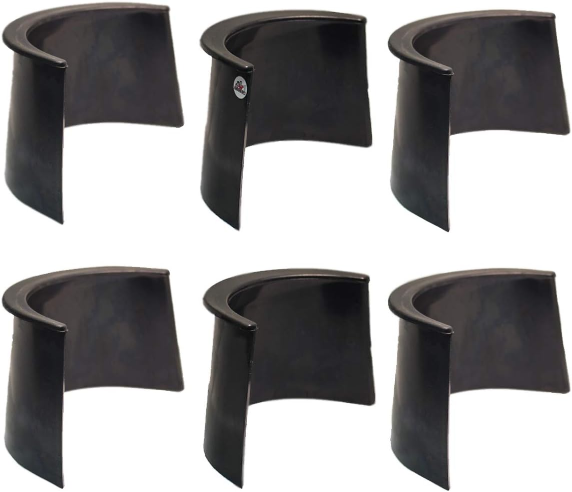 Pool Billiard Table Rubber Pocket Liners 4" Set of 6 Billiard Table Pockets