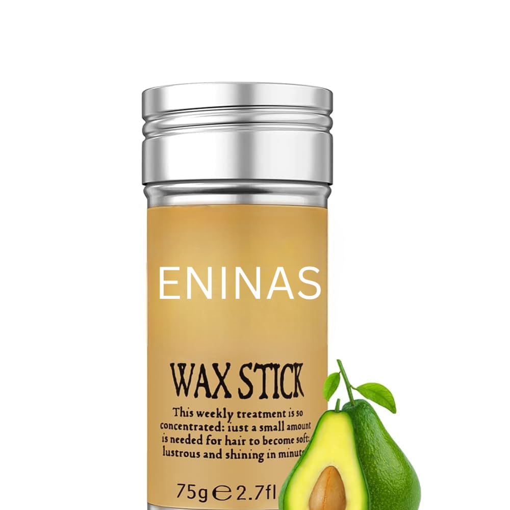 ENINASWax For Women Hair Styling, Wax for Wigs Broken Finishing Tamer Stick for Smoothing Flyaways & Taming Edge Frizz, Non-greasy