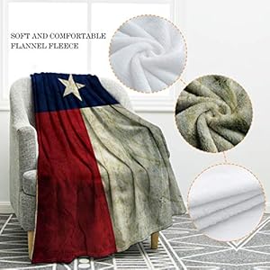 Jekeno texas gifts blanket for men women texas flag throw blankets gifts for adult kids boys girls christmas birthday independence day texas themed decor gifts for home bed couch  urban country home decor
