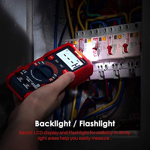 Astroai Trms 4000 Counts Digital Multimeter+Multimeter Test Leads Kit #TOP3