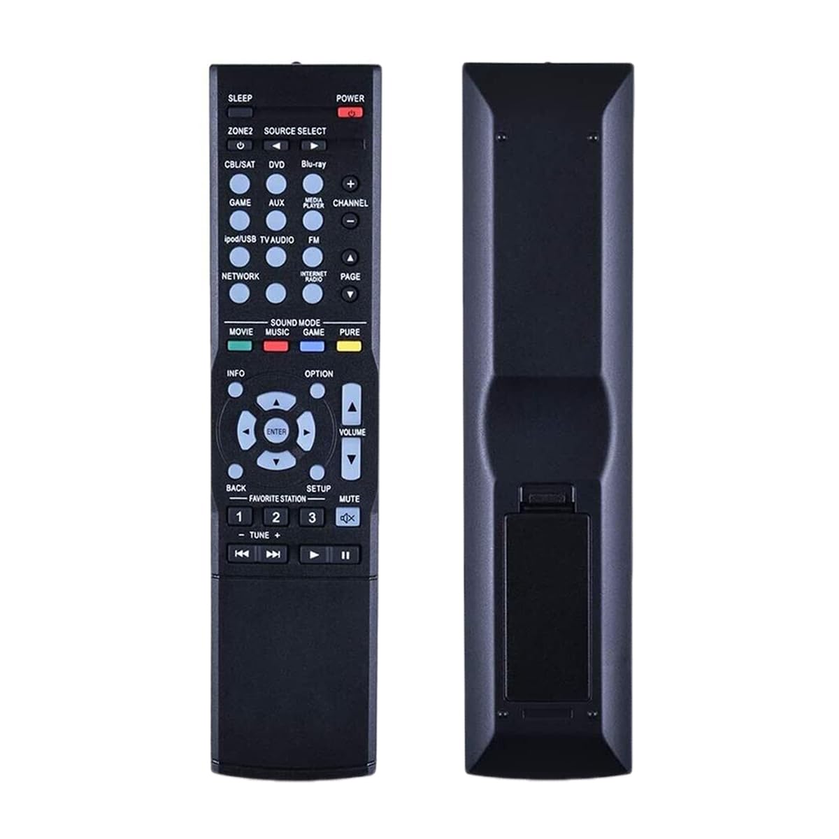 New Remote Control fit for Denon AVR-X1100W AVR-4520CI AVR-1513 AVR-X2200W AVR-X3000 AVR-1713 AVR-2113CI AVR-E40 AVR-X4100W AV Receiver
