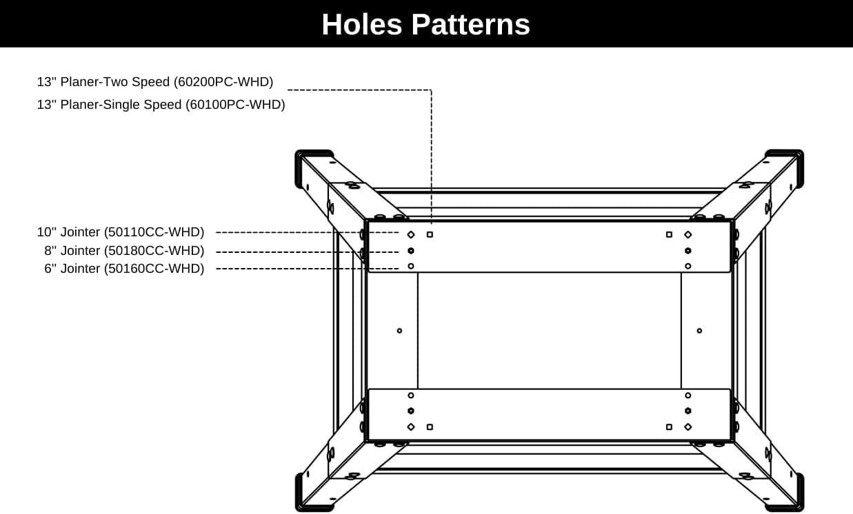 Wahuda Tools Universal Tool Stand (80300US-WHD) - - 