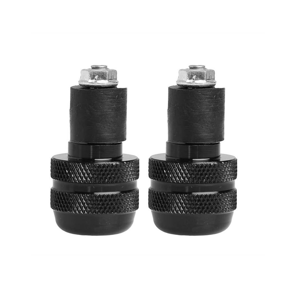 Tappi terminali per impugnature manubrio antivibrazioni universali per moto da 7/8" e 22 mm