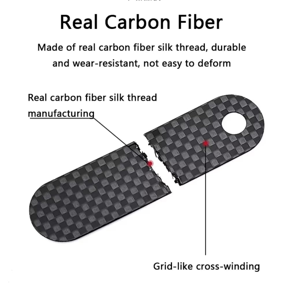 Portachiavi Moto Design in Fibra di Carbonio Pelle per Royal Enfield Microfibra Pelle di Alta qualità Portachiavi Fibra di Carbonio Accessorio Elegante e Resistente Moto Portachiavi,Black-A