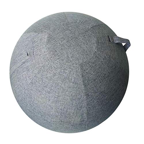 Tongina Cotton Blend 75cm Protective Cover for Sitting Ball Chair, Exercise Ball, Yoga Pilates Balls Protection Skin Wrap Accessories - Navy Blue