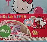 Hello Kitty Sweet & Scented Twin Sheet Set