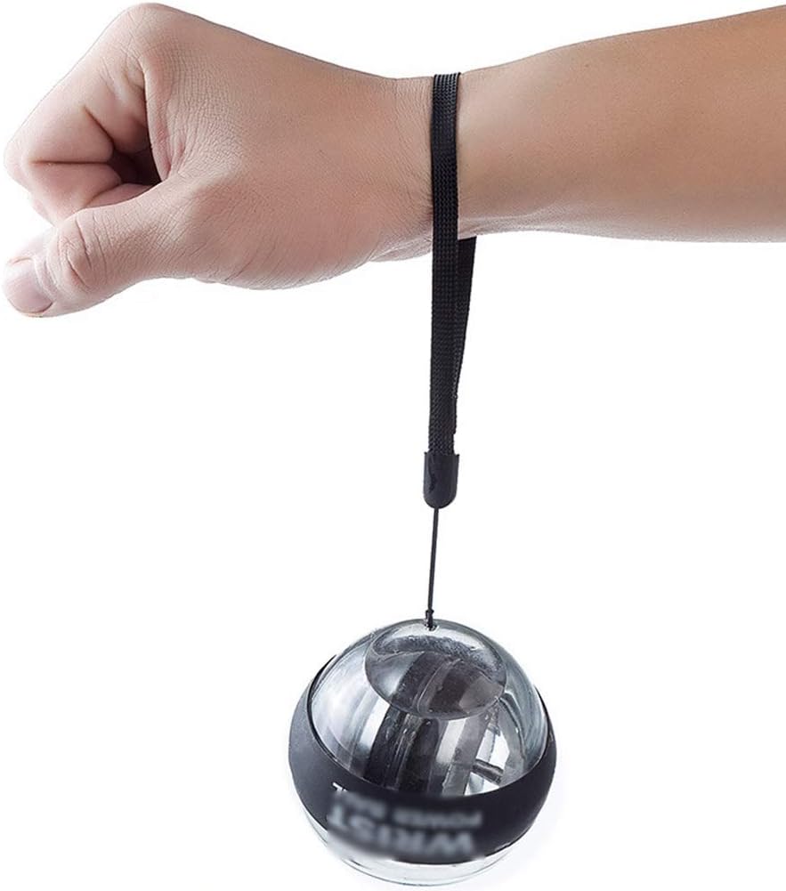 Self-Starting Wrist Ball, Mute Centrifugal Gyro Ball, Arm Strength Training, for to Relieve Stress Entertainment (Color : Style 2) (Style 1)