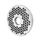 Wolfcut E130 Fleischwolfscheibe codiert mit 2 Nuten und 8,0 mm Bohrung System Unger Werkzeugstahl