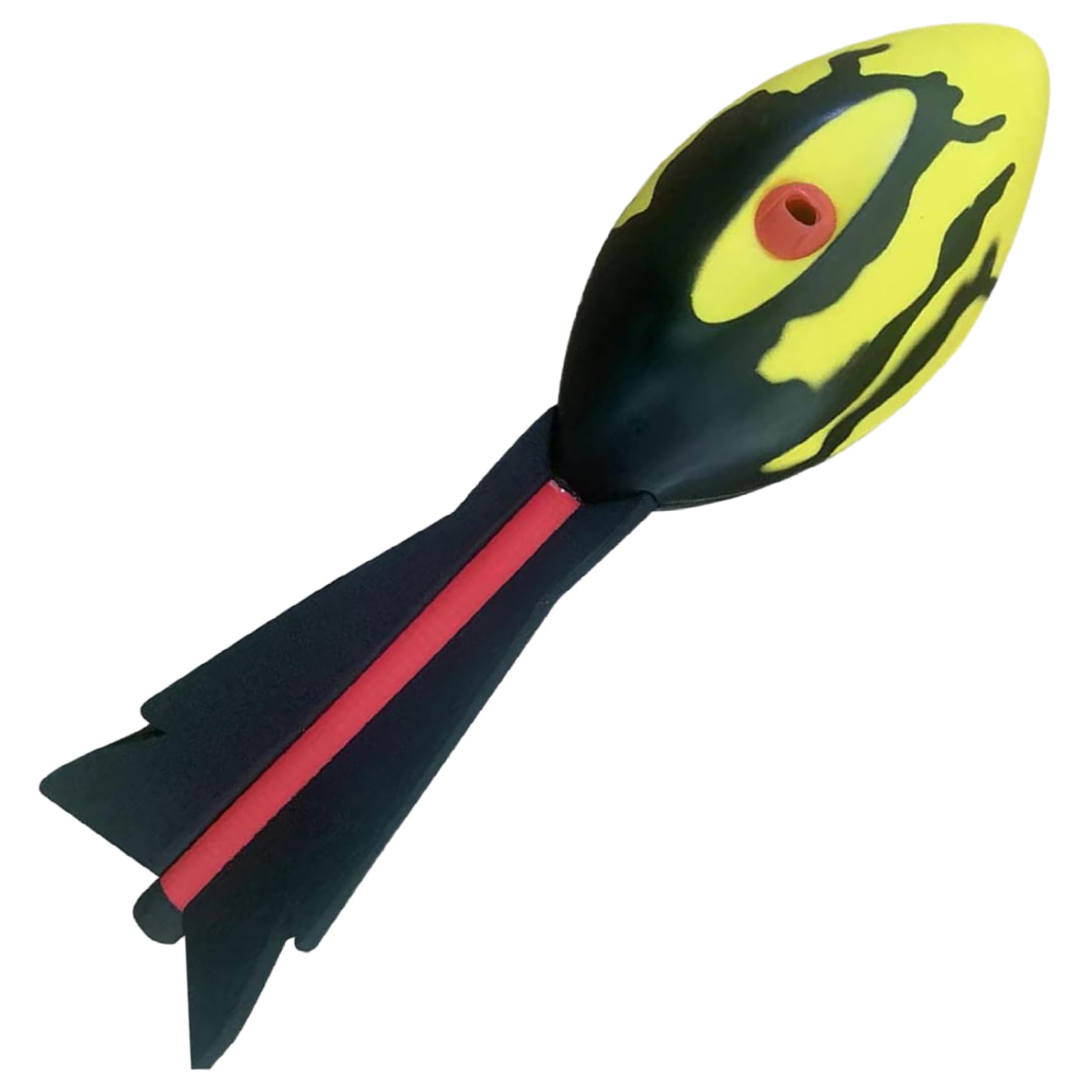 Ngbbby Throwing Toys PU Foam Aerodynamic Rocketball Throwing Toy for Long-Distance Throws Outdoor Sports