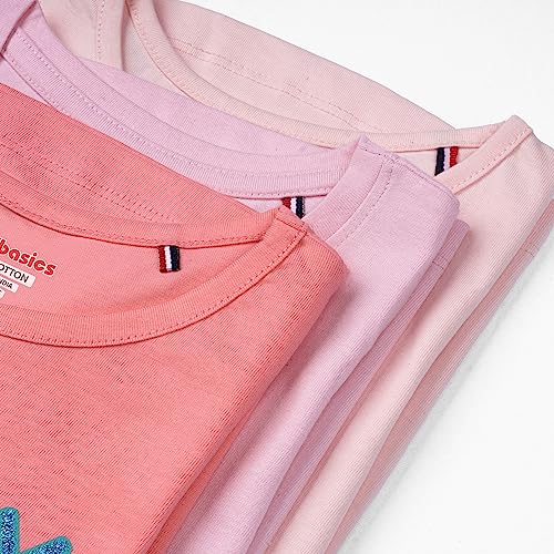 Image of Real Basics Girls Regular Fit Full Sleeves Tshirt (Pack of 3)