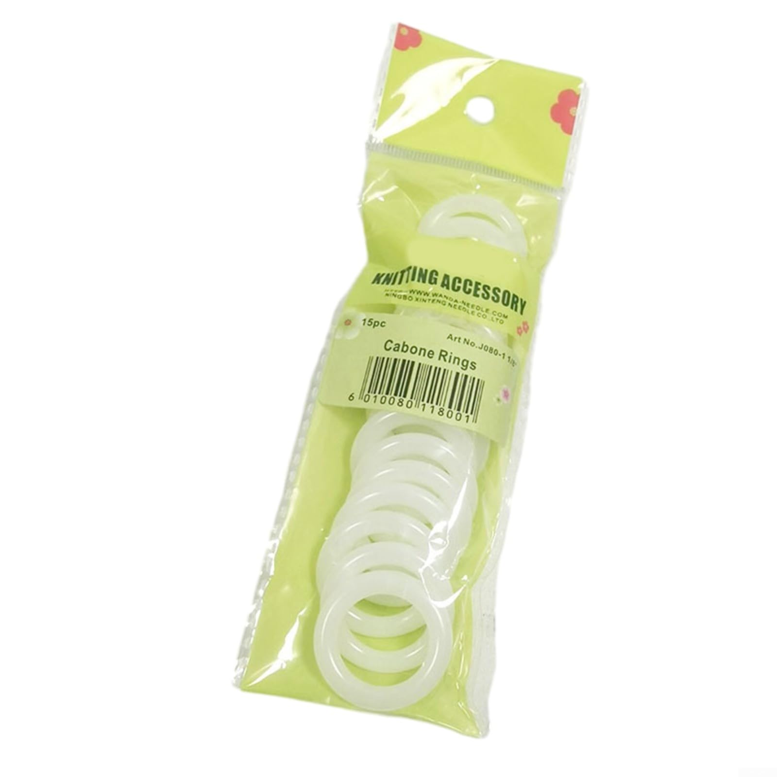 Aprilsunnyzone Plastic O Rings,For Crafts,Dorset Buttons,Napkin Box,Car Seat Cushion,Handbag Plastic Ring Hook,DIY Crochet Ring Circle Hook Sewing Accessories Tool(28mm)