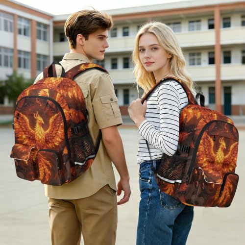 Mochila para equipaje Mythical Fire Phoenix que soluciona la falta de espacio 7