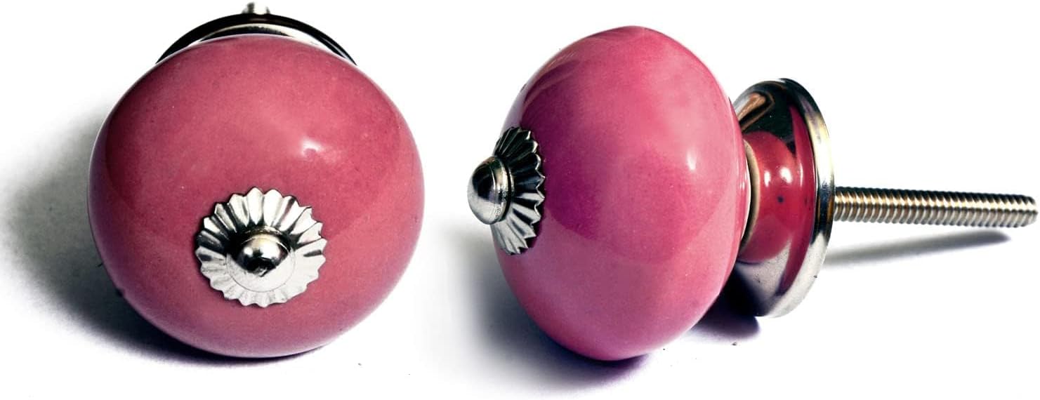 nacnic 8 x Pink Ceramic