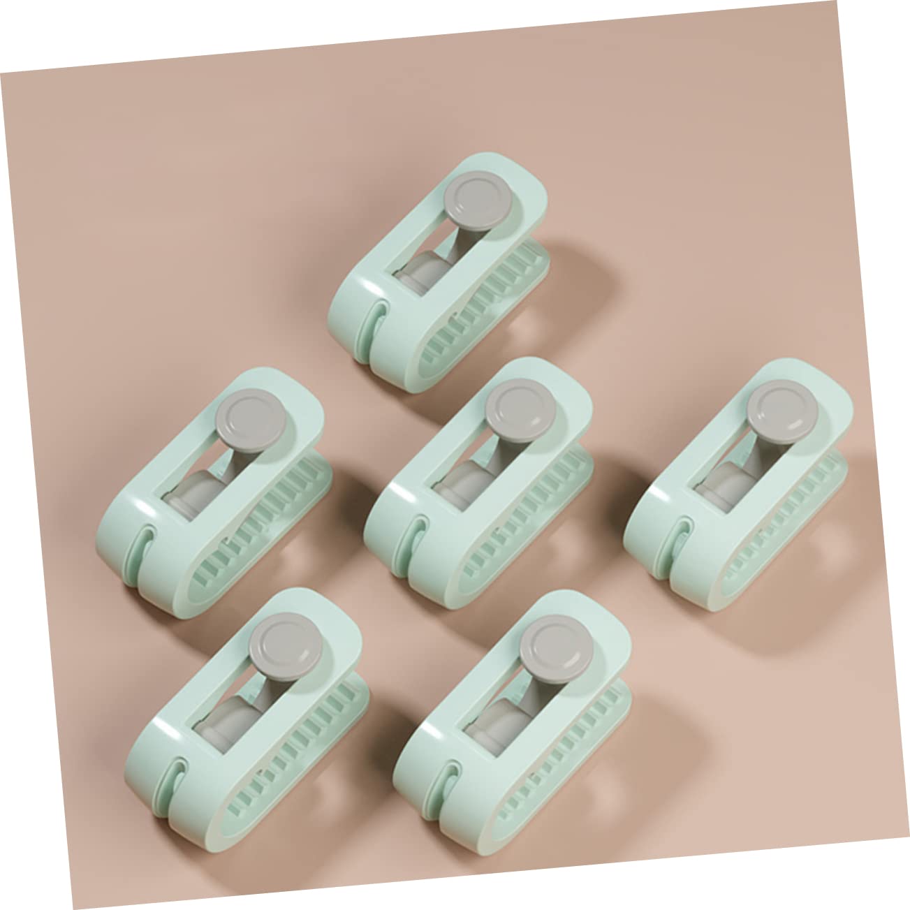 Bettlaken- und Bettdeckenklammern, 2 Sets Bettdecken-Clips, Quilt-Fixierer, Knopfhalter, Decken-Befestiger, grün, rosa(Green)