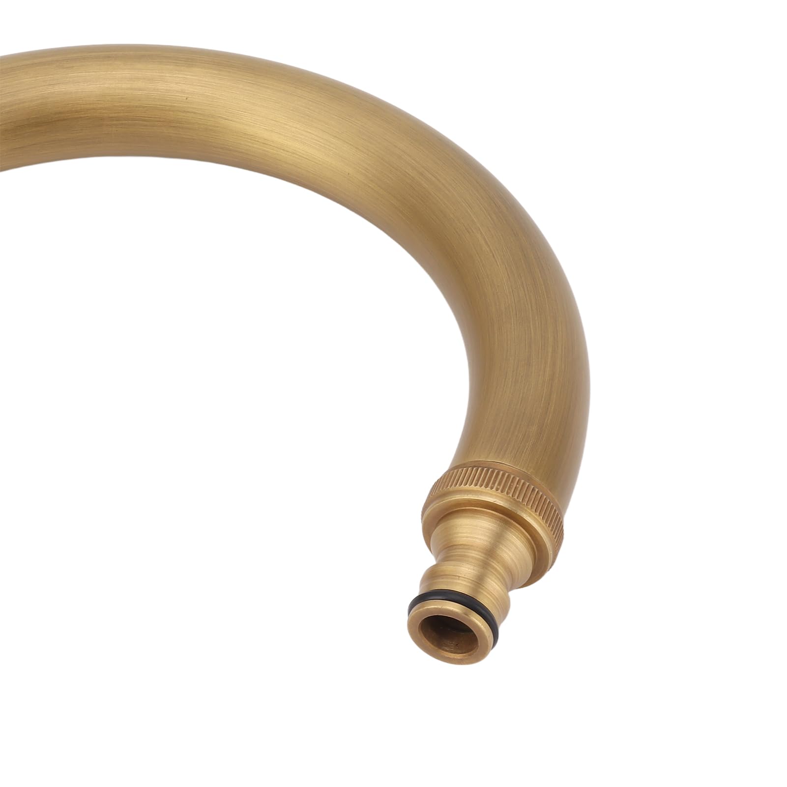 Solo Rubinetto Dell'acqua Fredda, Rubinetto per Tubo da Giardino Esterno, Rotazione a 360°, Rubinetto Dell'acqua Antico Antigelo (Bocca sottile)