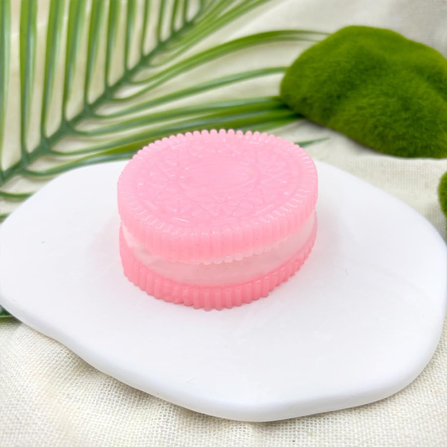 Handmade Silicone Stress Relief Squishy Toy, 2025 New Ultra Soft Decompression Venting Anxiety and Relaxation Perfect Desk Accessory (): Pink