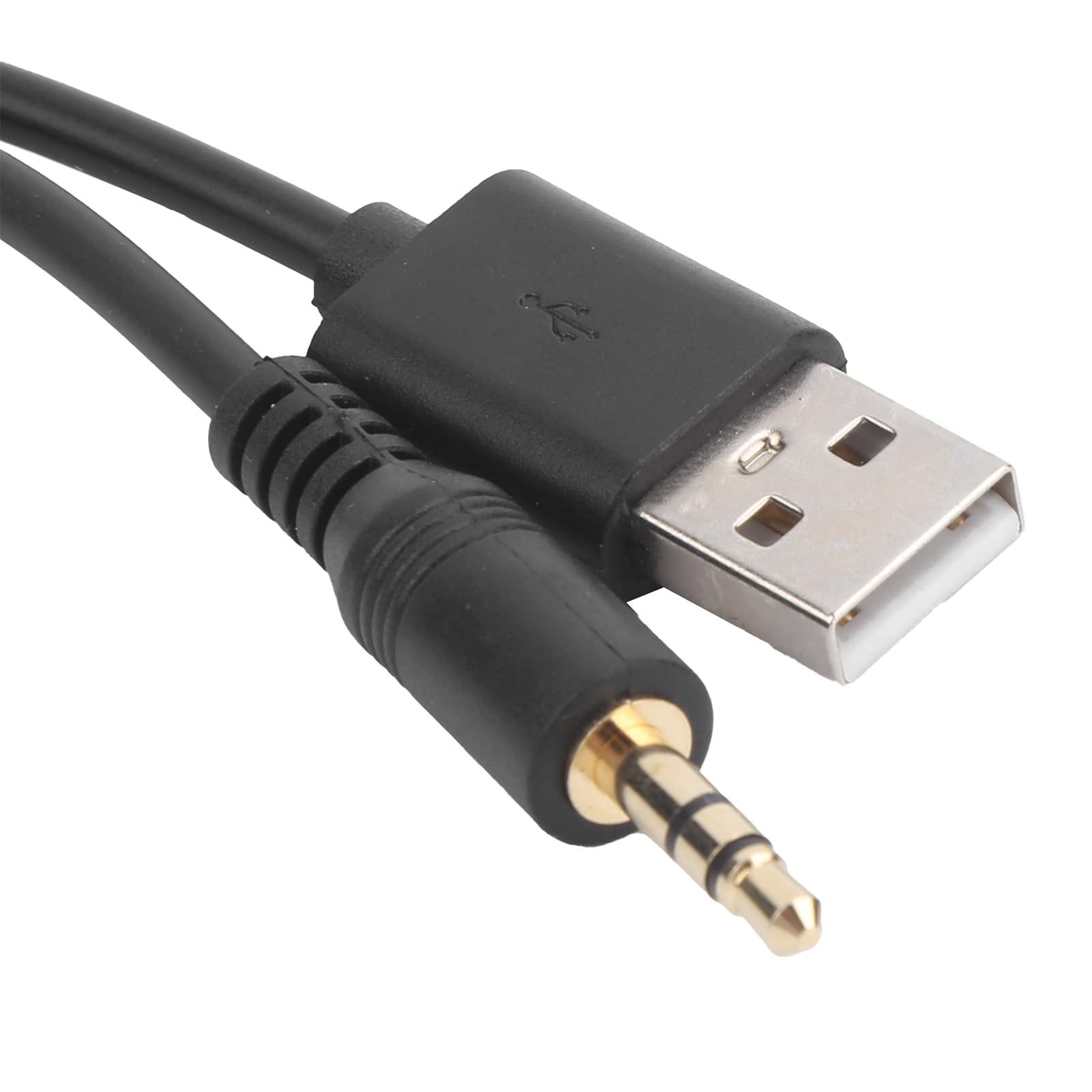 Aramox samochodowy odbiornik Bluetooth, port USB 3,5 mm AUX + 5 V/12 V, bezprzewodowy odbiornik Bluetooth 5.0, odtwarzacz muzyczny, złącze adaptera audio