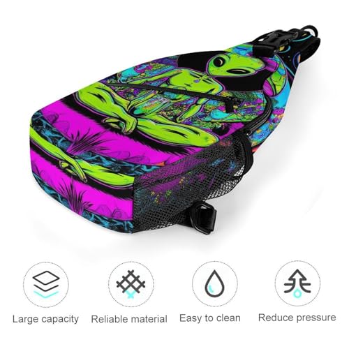 Bolso cruzado deportivo para hombre con gran capacidad miniatura 5