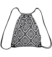 LEAPOP Unisex Turnbeutel Segeltuch Sporttaschen Gymsack, Hipster Drucken Pattern Beutel Sportbeut...