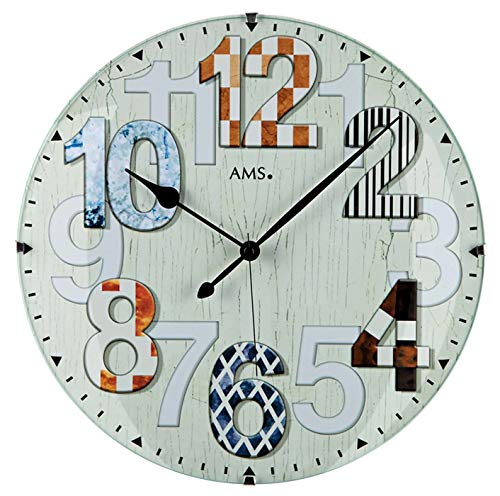 Preisvergleich Produktbild AMS Funk-Wanduhr 5951