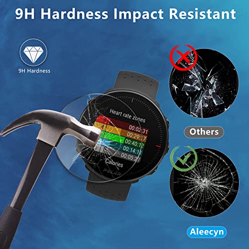 Aleecyn [4 Pack] Pellicola Vetro Temperato Polar