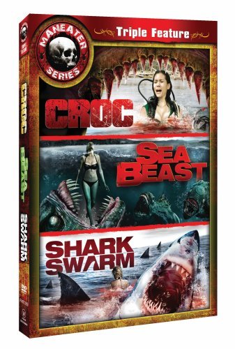 Maneater Series Triple Feature: Croc / Sea Beast / Shark Swarm